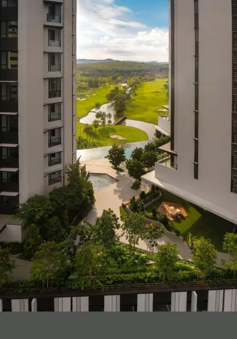 Aetas Damansara landscaped amenity deck
